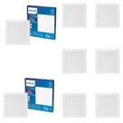 8 Luminárias Plafon Led 18w Philips 6500k 1300lm Bivolt 8 Luminárias Plafon Led 18w Philips 6500k 1300lm Bivolt