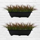 8 Maços folhagem artificial planta artificial para um Muro Inglês jardim vertical e parede verde - DE27065