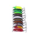 8 Micro Iscas Artificiais Crankbait 4,5 Cm Sortidas