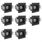8 Mini Spot Dowlight Quadrado Led 3000k Embutido Bet54 8 Mini Spot Dowlight Quadrado Led 3000k Embutido Bet54