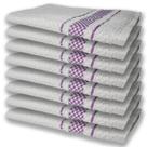 8 Panos De Prato Atoalhado Felpudo 370G/M² Premium Roxo 8 Panos De Prato Atoalhado Felpudo 370G/M² Premium Roxo