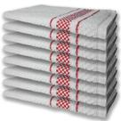 8 Panos De Prato Atoalhado Felpudo 370G/M² Premium Vermelho 8 Panos De Prato Atoalhado Felpudo 370G/M² Premium Vermelho