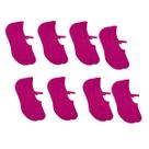 8 Pares De Meias Femininas Selene Pilates Antiderrapante Com Viés