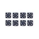8 Pcs Ventilador Ventoinha 92x92x25 Mm Fan Cooler 12v 0,25a
