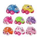 8 peças de desenho animado Animal Slide Kids, modelo de veíc 8 peças de desenho animado Animal Slide Kids, modelo de veíc
