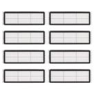 (8 peças) Filtros HEPA para Dreame L10s Ultra, L10s Pro, L10 Ultra, Z10 Pro, S10 PRO, S10 PRO, S10 PLUS, B101CN, 1C, W10, X10+, L10 + plus, Z10 pro, D10 PLUS