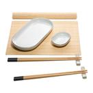 8 Peças para Sushi Wolff de Bambu Tsuru