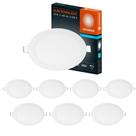 8 Plafons Led De Embutir Redondo Biv 18w 6500k Ledvance