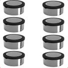 8 Potes para Alimentos 700 ml Metallic Redondo C/Tampa 8 Potes para Alimentos 700 ml Metallic Redondo C/Tampa