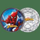 8 Pratos Temáticos 18cm Decoração Homem Aranha festa