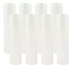 8 Refis Polipropileno Ranhurado 9 3/4'' 10 E 20 Micra Branco