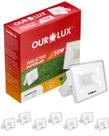 8 Refletor Projetor Led Branco 10w Cor da Luz Branco Frio 6500K Bivolt Ourolux