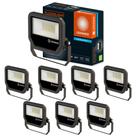 8 Refletores Led 26w Bivolt Preto 5000k Ledvance 7022694