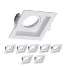 8 Spot Embutido Quadrado Recuado MR11 GU10 Save Energy 8 Spot Embutido Quadrado Recuado MR11 GU10 Save Energy