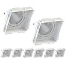 8 Spot Embutido Recuado no Frame PAR30 E27 - Save Energy