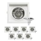 8 Spot Embutir Recuo AR111 + Lâmpada LED 12W 4000K Save Energy 8 Spot Embutir Recuo AR111 + Lâmpada LED 12W 4000K Save Energy