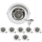 8 Spot Embutir Recuo AR111 + Lâmpada LED 12W 4000K Save Energy 8 Spot Embutir Recuo AR111 + Lâmpada LED 12W 4000K Save Energy