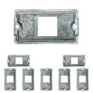 8 Tampa Condulete Fixo 2 Interruptor Tecla 1 Pol Sieg 8 Tampa Condulete Fixo 2 Interruptor Tecla 1 Pol Sieg