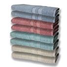 8 Toalhas Grande Super 80X150 2 Bege 2 Verde 2 Rosê 2 Azul