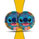 8 un Pratos Decoração Stitch Festa Aniversário 18cm