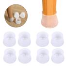 8 Un Protetor De Pé Cadeiras Mesas Móveis Apoios Silicone