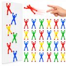 80 Brinquedos Barato Sticky Toy Bonecos Que Desce Na Parede e Vidro Lembrancinha