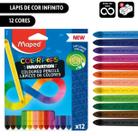 80 Cx Lápis de Cor Infinito Infantil Não Aponta 12 Cores Lembrancinha Material Educacional Prenda 80 Cx Lápis de Cor Infinito Infantil Não Aponta 12 Cores Lembrancinha Material Educacional Prenda