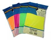 80 Folhas Papel Tipo Neon Na Massa 180g A4 4 Cores