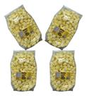 800 Mini Suspiros Caseiro 4x140g Amarelo
