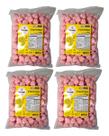 800 Mini Suspiros Premium 4x170g Rosa Bebê