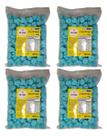 800 Mini Suspiros Premium Artesanal 4x170g Cor Azul