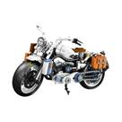 808 PEÇAS HUIQIBAO MOC Moto Technic Blocos De Montar Modelo De Motocicleta Urbana Brinquedo Para