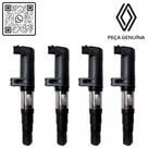 8200765882 - kit com 4 bobinas de ignição - motor 1.6 16v k4m/f4r 2.0 16v - 1999 em diante - megane i / clio ii / sandero / kangoo express / duster / 8200765882 - kit com 4 bobinas de ignição - motor 1.6 16v k4m/f4r 2.0 16v - 1999 em diante - megane i / clio ii / sandero / kangoo express / duster /