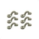 880 Alça Plástica Porta Defensa Branca 5mm Barco Defensa Kit Com 6 880 Alça Plástica Porta Defensa Branca 5mm Barco Defensa Kit Com 6