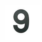 8820 numero 9 145mm aco preto - bemfixa