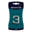 8854 numero 3 39mm abs crom - bemfixa 8854 numero 3 39mm abs crom - bemfixa