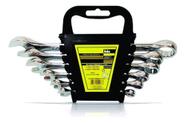 8qj Jogo Chave Combinada 6 Pçs 6 A 17mm Cromo Vanadio - Eda 8qj Jogo Chave Combinada 6 Pçs 6 A 17mm Cromo Vanadio - Eda