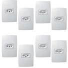 8un - Conjunto 4x2 Tomada 2P+T 10A Pialplus 615080 8un - Conjunto 4x2 Tomada 2P+T 10A Pialplus 615080