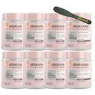8UN Gel Pimenta Negra Nano Caffein 1KG Hidramais+Espátula