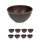 8UN TIGELA 300ml BOWL CUMBUCA VASILHA CALDO MARROM ESCURO 8UN TIGELA 300ml BOWL CUMBUCA VASILHA CALDO MARROM ESCURO