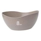8un Tigela saladeira bowl oval 1,9lt cinza petra 8un Tigela saladeira bowl oval 1,9lt cinza petra