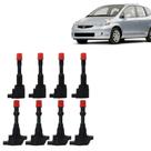 8x BOBINAS IGNIÇÃO FIT TRASEIRA DIANTEIRA CM11108 CM11109