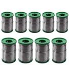 9 Carretel Estanho P/ Solda 40x60 Com Fluxo 1mm 250g Cobix