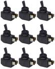 9 Chave Alavanca Unipolar Margirius CS-301D 6A Preta