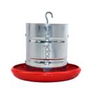 9 Comedouro para Granja Frangos Aves Tubolar Automático 3kg