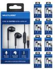 9 Fones De Ouvido C/fio Intra Auricular Preto Preto 9 Fones De Ouvido C/fio Intra Auricular Preto Preto