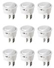 9 Interruptor Tecla MarGirius 16123 Unipolar 15A Branco 9 Interruptor Tecla MarGirius 16123 Unipolar 15A Branco