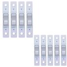 9 Interruptores Simples Sem Placa Branco 10a 250v Blux