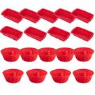 9 Kit Forma Espiral Bolo + Forma Para Pão Sortida Silicone