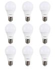 9 Lâmpada LED Bulbo 9w Superled Ouro Biv 6500k Ourolux